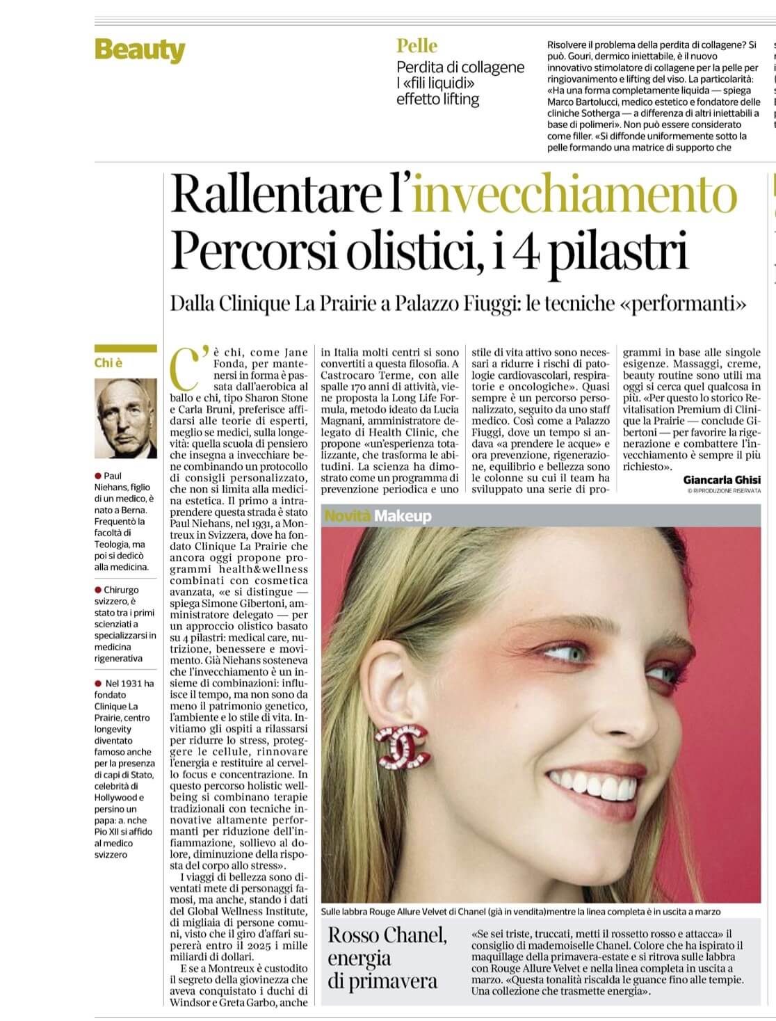 Corriere Della Sera article